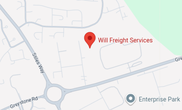 Will Freight Address Map